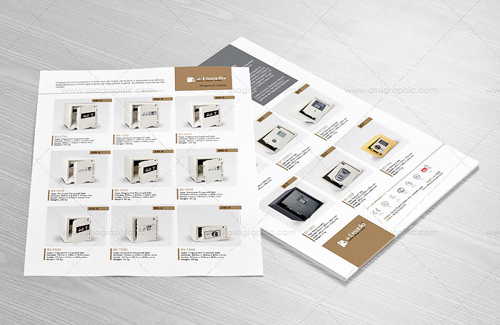 طراحی و چاپ بروشور (فلایر A4) محصولات de Ensueño