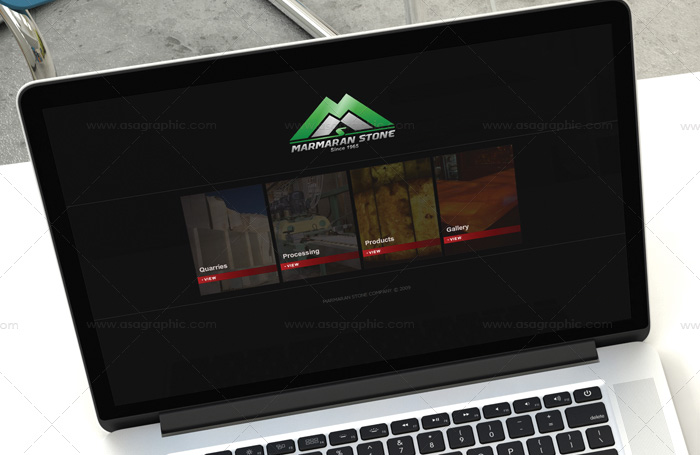 طراحی وبسایت شرکت سنگ مرمران