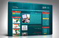 طراحی قالب سایت بانک دی 03