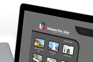 طراحی سایت اختصاصی محمدرضا اکبری